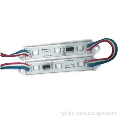 0.72W 5050 SMD RGB Full Color LED Sign Modules With 3 Years